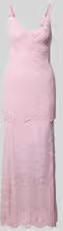 Rabanne Maxi jurk met naadritssluiting