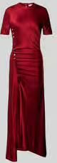 Rabanne Maxi-jurk met plooien