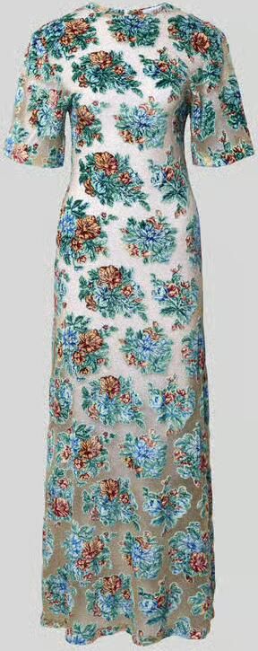 Rabanne Maxi-jurk met ronde hals - Foto 3