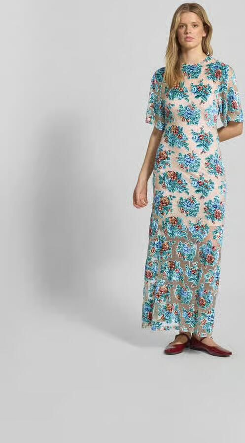 Rabanne Maxi-jurk met ronde hals - Foto 3
