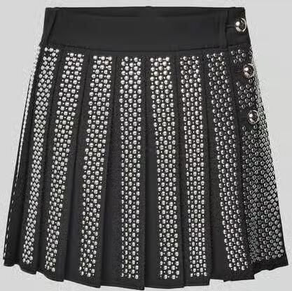 Rabanne Minirok met knoopsluiting - Foto 2