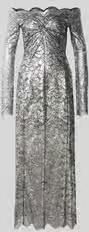 Rabanne Off shoulder-jurk van kant