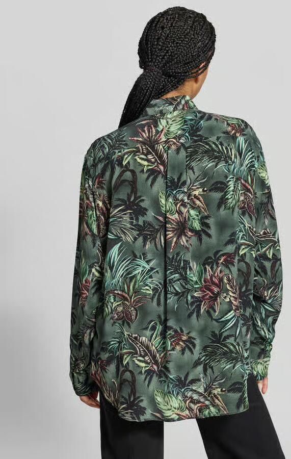 Rabanne Overhemdblouse met all-over bloemenmotief - Foto 2
