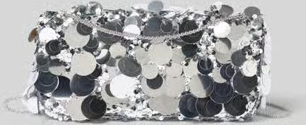 Rabanne Schoudertas met all-over pailletten - Foto 3