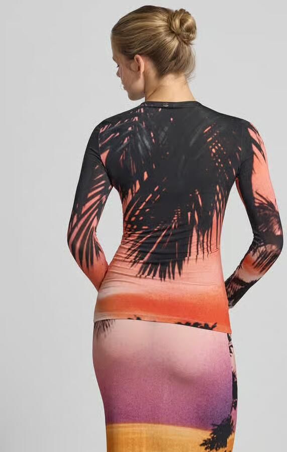 Rabanne Slim fit shirt met lange mouwen van viscosemix - Foto 2