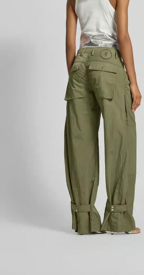 Rabanne Stoffen broek met achterzakken - Foto 3