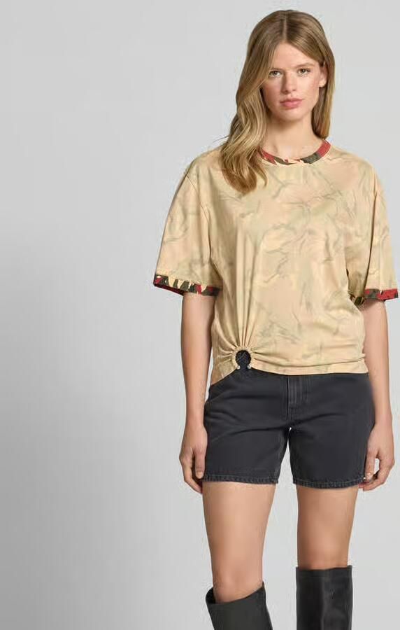 Rabanne T-shirt met labeldetail - Foto 3