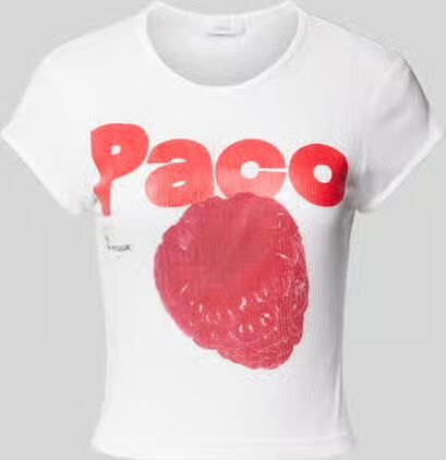 Rabanne T-shirt met labelprint - Foto 2