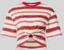 Rabanne T-shirt met plooien