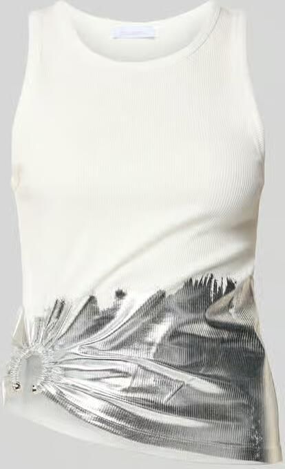 Rabanne Tanktop met plooien - Foto 2