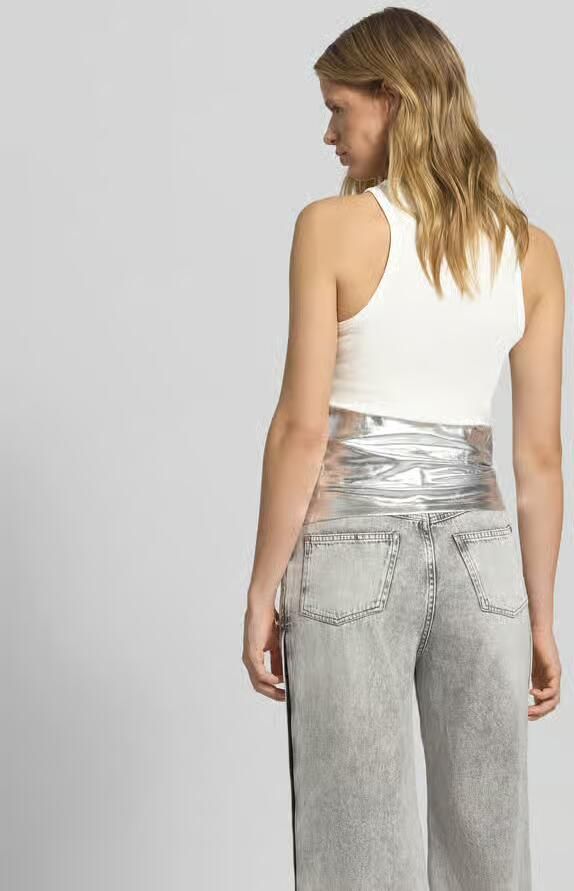Rabanne Tanktop met plooien - Foto 2