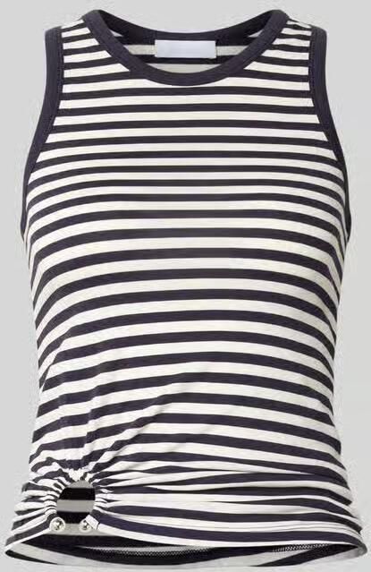 Rabanne Tanktop met ribboorden - Foto 2