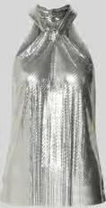 Rabanne Top in net-look