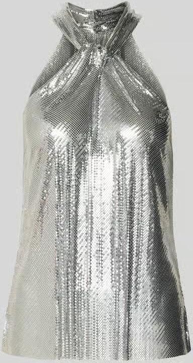 Rabanne Top in net-look