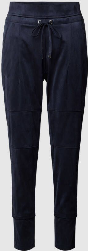 RAFFAELLO ROSSI Broek in leerlook model 'CANDICE'
