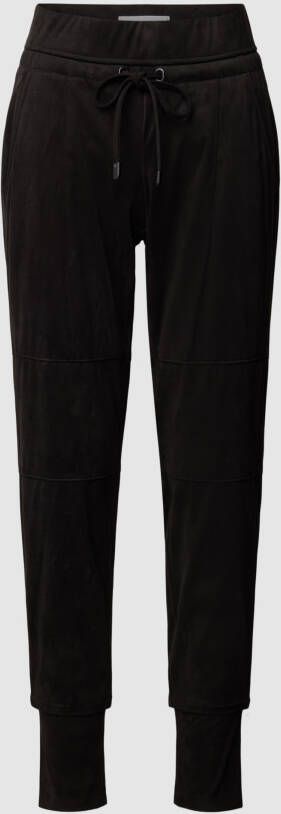 RAFFAELLO ROSSI Joggingbroek in suèdelook model 'CANDICE'