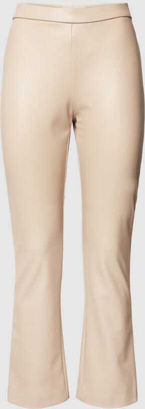 RAFFAELLO ROSSI Broek in leerlook model 'Macy 7 8'
