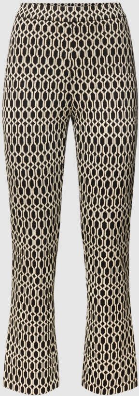 RAFFAELLO ROSSI Broek met all-over motief model 'Macy'
