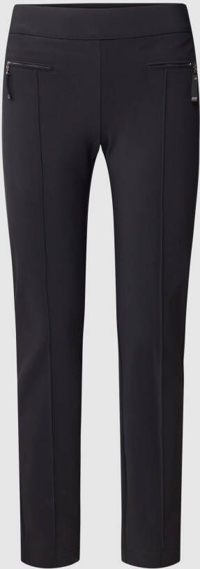 RAFFAELLO ROSSI Slim fit stoffen broek met ritszakken model 'Otti'