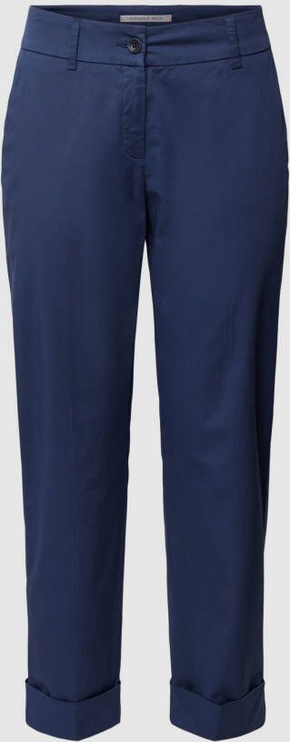 RAFFAELLO ROSSI Korte slim fit chino met stretch model 'Dora'