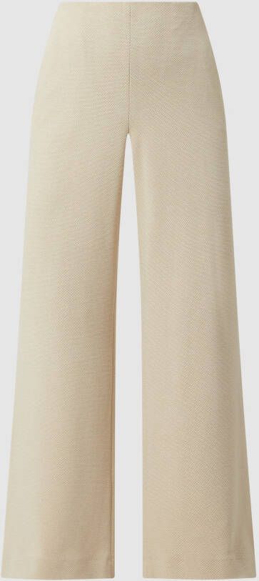 RAFFAELLO ROSSI Comfortbroek met geweven structuur model 'Anais'