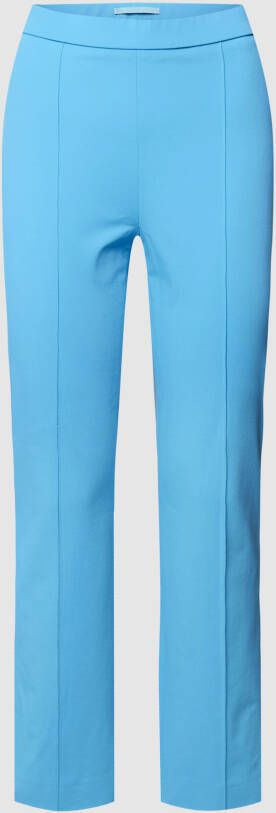 RAFFAELLO ROSSI Flared cut comfortbroek met siernaden model 'MACY'