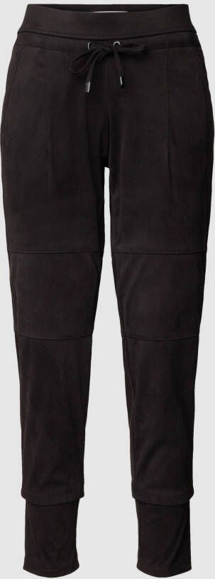 RAFFAELLO ROSSI Joggingbroek in suèdelook model 'CANDICE'