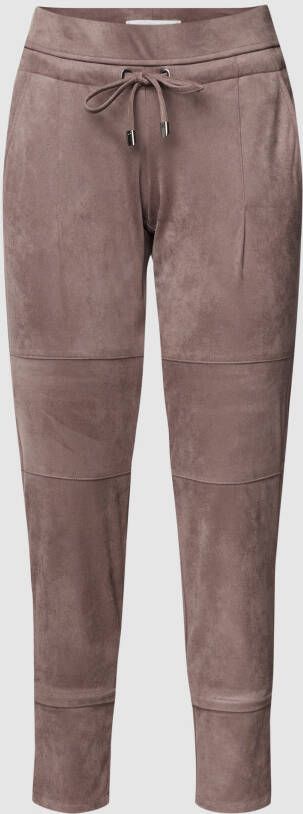 Raffaello Rossi Enkellange broek model Candice in jogg pant stijl beige