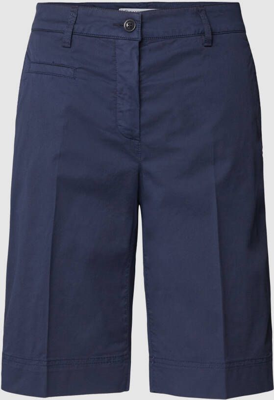 RAFFAELLO ROSSI Korte chino met persplooien model 'Marilyn'