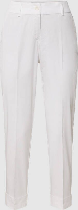 RAFFAELLO ROSSI Korte slim fit chino met stretch model 'Dora'