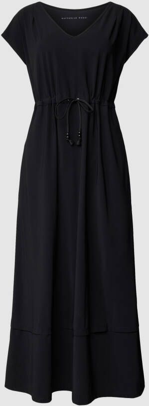 RAFFAELLO ROSSI Midi-jurk met V-hals model 'KLARA'