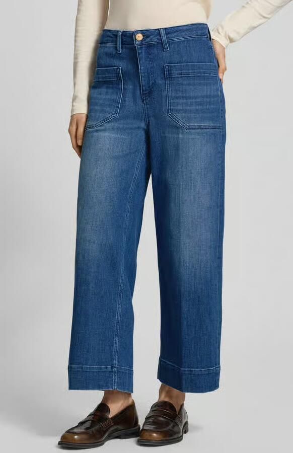 RAFFAELLO ROSSI 6 8-jeans met opgestikte steekzakken model 'MIRU' - Foto 2
