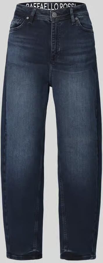 RAFFAELLO ROSSI Barrel jeans van katoenmix model 'HANNI 7 8' - Foto 2