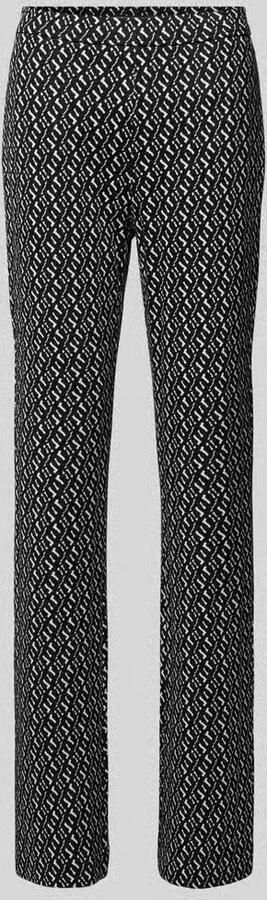 RAFFAELLO ROSSI Bootcut stoffen broek met elastische band model 'MACY' - Foto 3