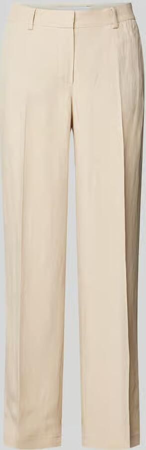 RAFFAELLO ROSSI Straight fit stoffen broek met structuurmotief model 'CANDICE' - Foto 13