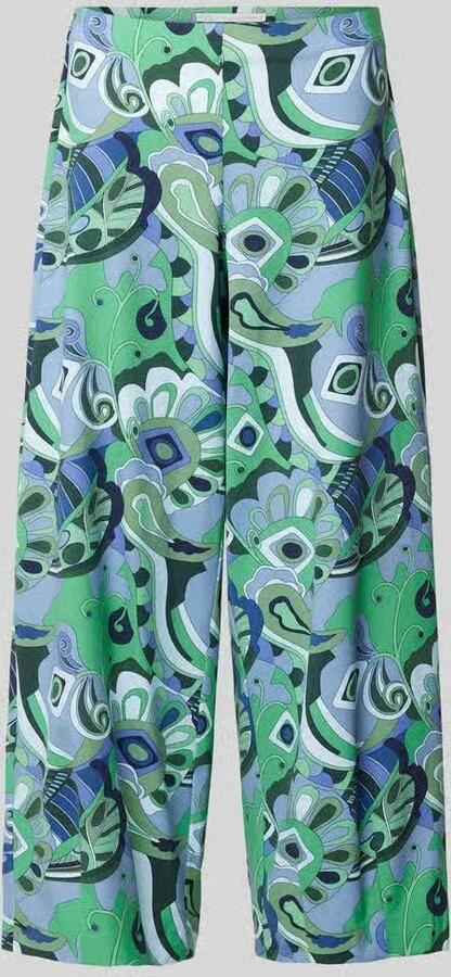 RAFFAELLO ROSSI Broek met all-over motief model 'SALlY'