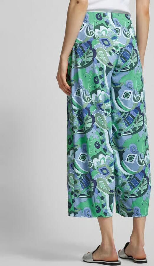 RAFFAELLO ROSSI Broek met all-over motief model 'SALlY'