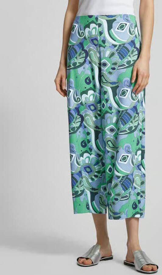 RAFFAELLO ROSSI Broek met all-over motief model 'SALlY' - Foto 3