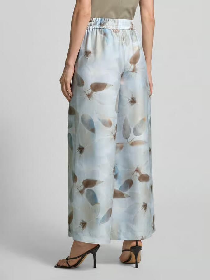 RAFFAELLO ROSSI Broek met elastische tailleband model 'HELENA' - Foto 2