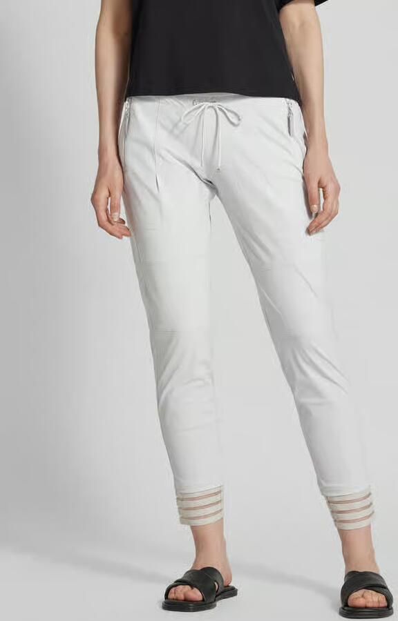 Raffaello Rossi Enkellange broek model Candy Future Van grijs - Foto 2