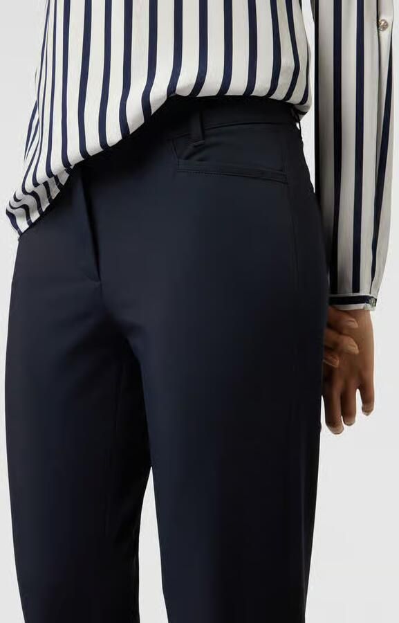 RAFFAELLO ROSSI Superstretch Katoenen Broek Blue Dames