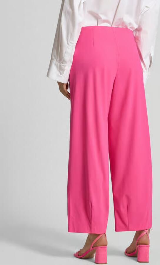 RAFFAELLO ROSSI Regular fit stoffen broek met verkort model 'SALLY'
