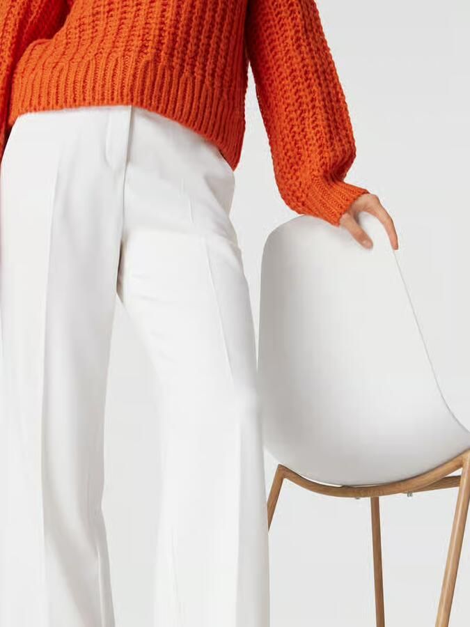 RAFFAELLO ROSSI Chino met verkorte pasvorm en steekzakken model 'OLESSA'
