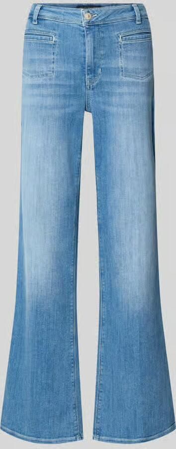 RAFFAELLO ROSSI flared fit jeans van katoenmix model 'NELLA' - Foto 2
