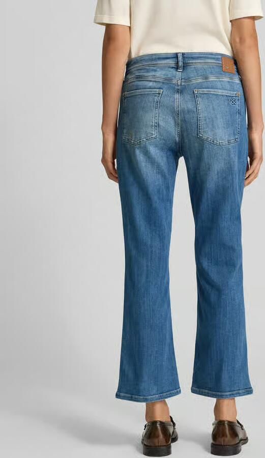 RAFFAELLO ROSSI Flared jeans in 5-pocketmodel