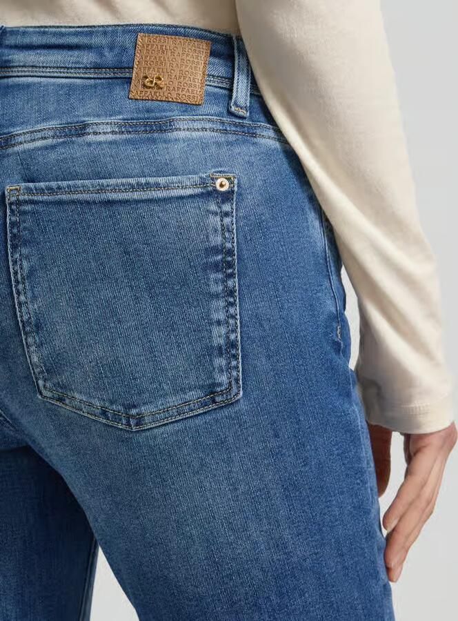 RAFFAELLO ROSSI Flared jeans met franjes model 'VIC'