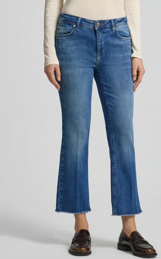 RAFFAELLO ROSSI Flared jeans met franjes model 'VIC' - Foto 3