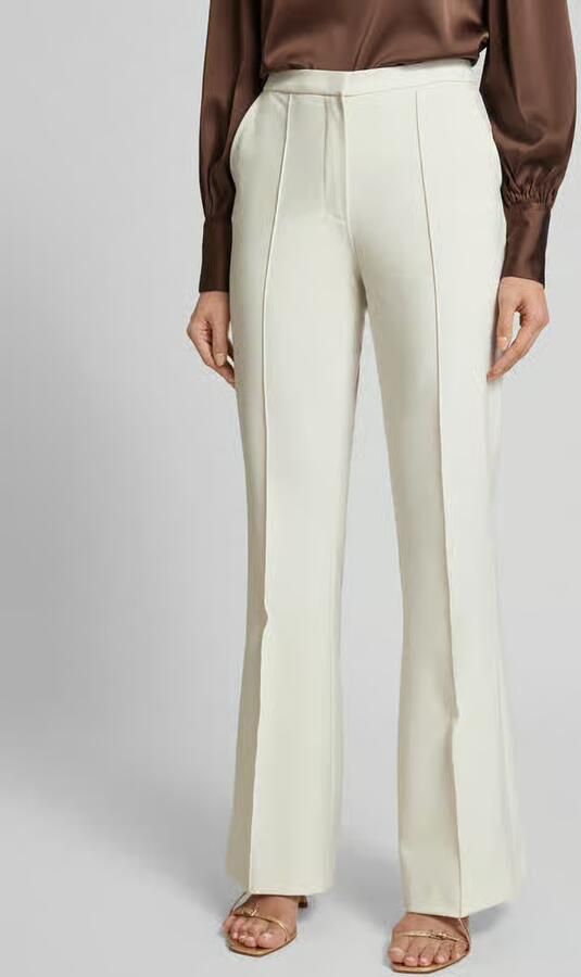 RAFFAELLO ROSSI Flared stoffen broek met siernaden en viscoe model 'DORO' - Foto 2