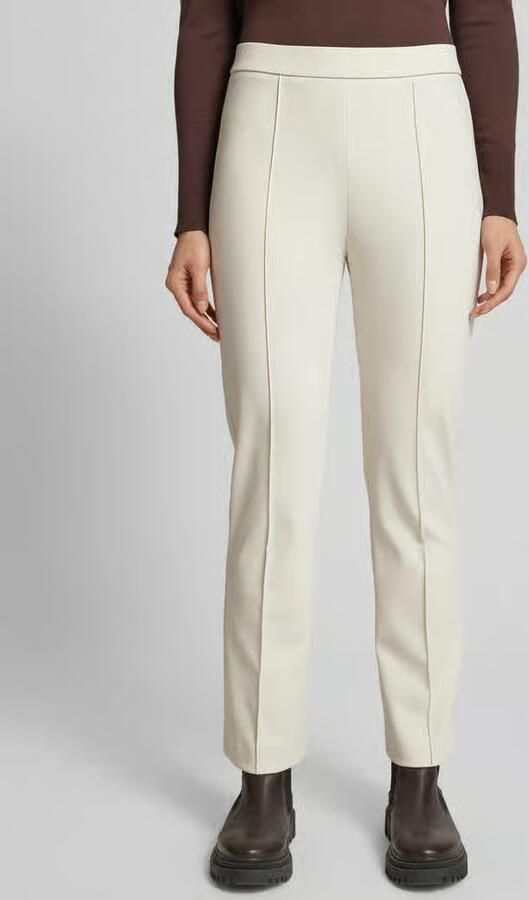 RAFFAELLO ROSSI Flared stoffen broek met verkort model 'MACY' - Foto 2