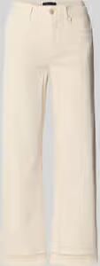 RAFFAELLO ROSSI Jeans met labelstiksels in 7 8-lengte